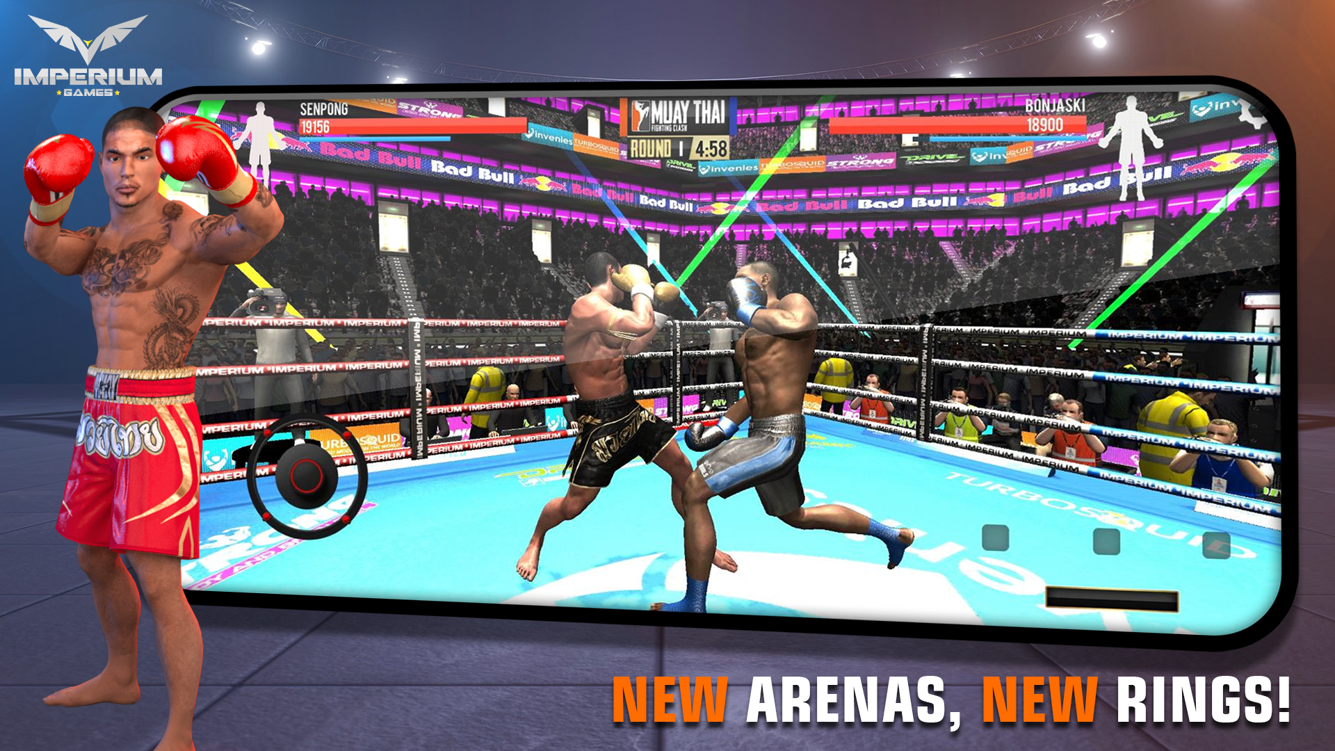 Muay Thai 2 - Fighting Clash Screenshot 2