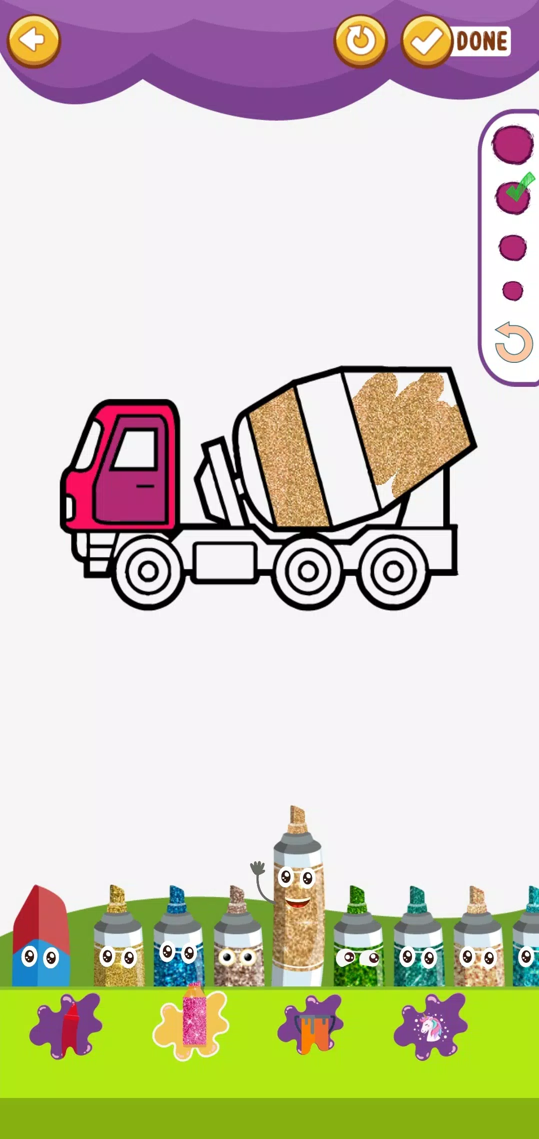 Trucks Coloring Pages スクリーンショット 1