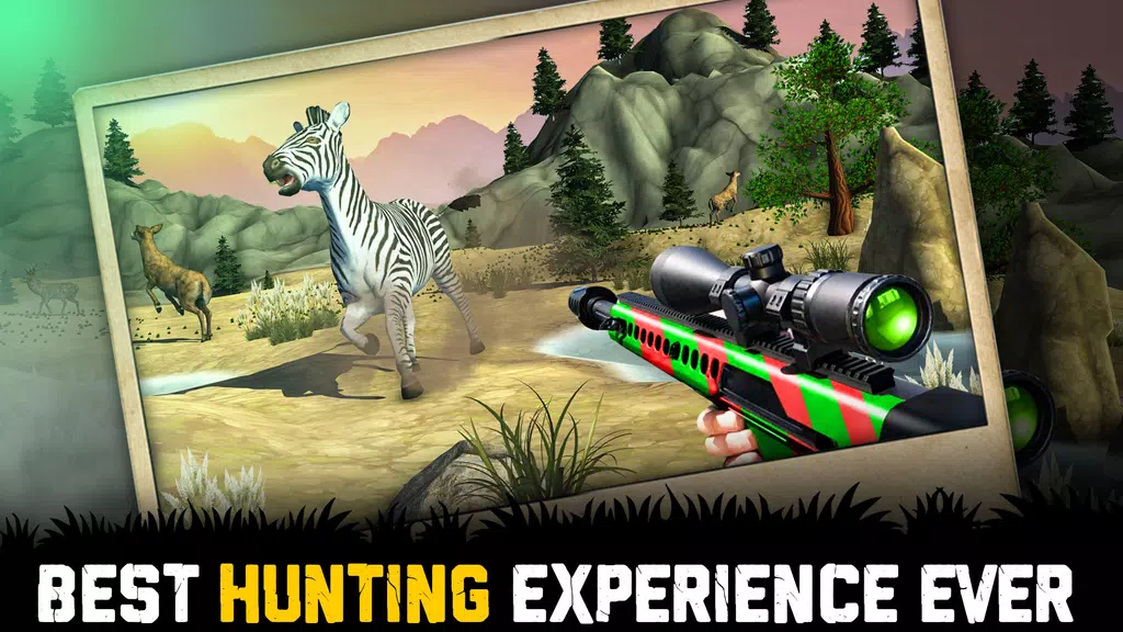 Wild Animal Hunting 3D Offline应用截图第3张