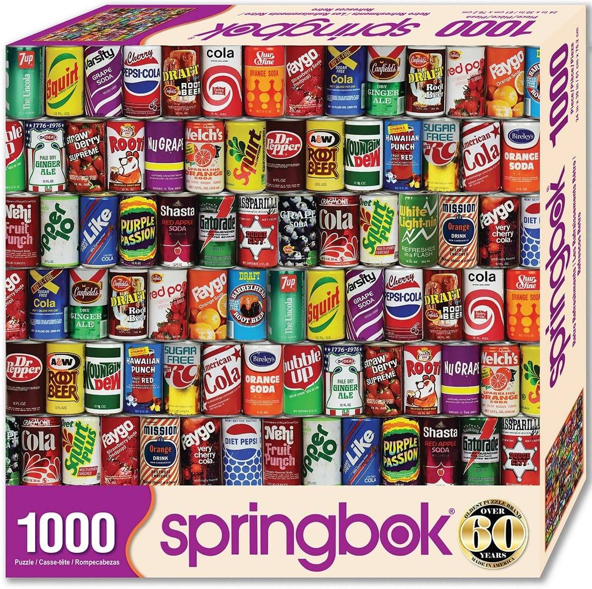 Springbok復古茶點拼圖拼圖