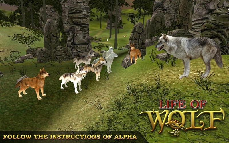 Wolf Life Simulator Screenshot 2