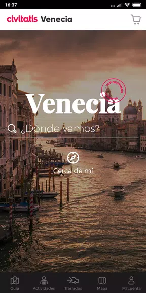 Venice Guide by Civitatis Captura de tela 1