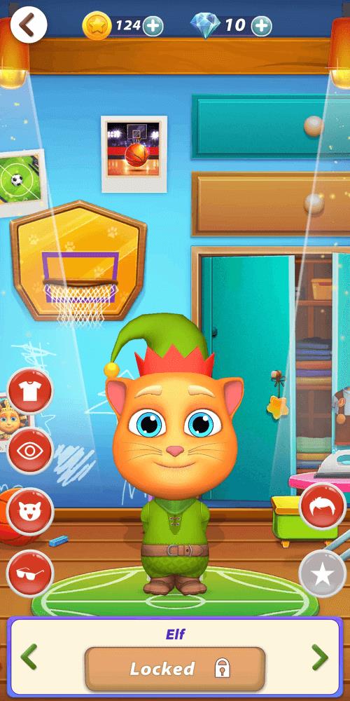 Virtual Pet Tommy - Cat Game Скриншот 2