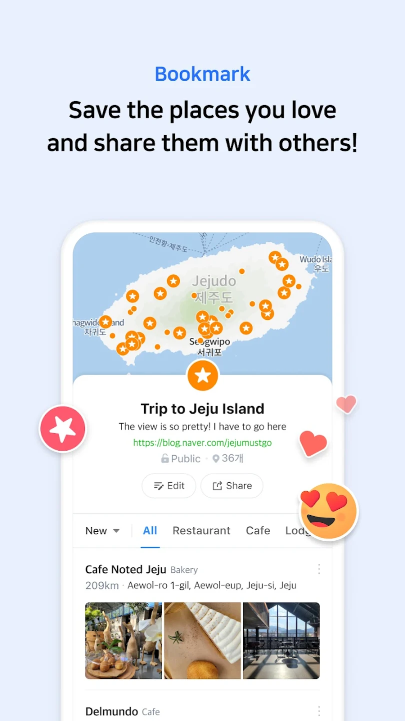 NAVER Map, Navigation Captura de pantalla 1