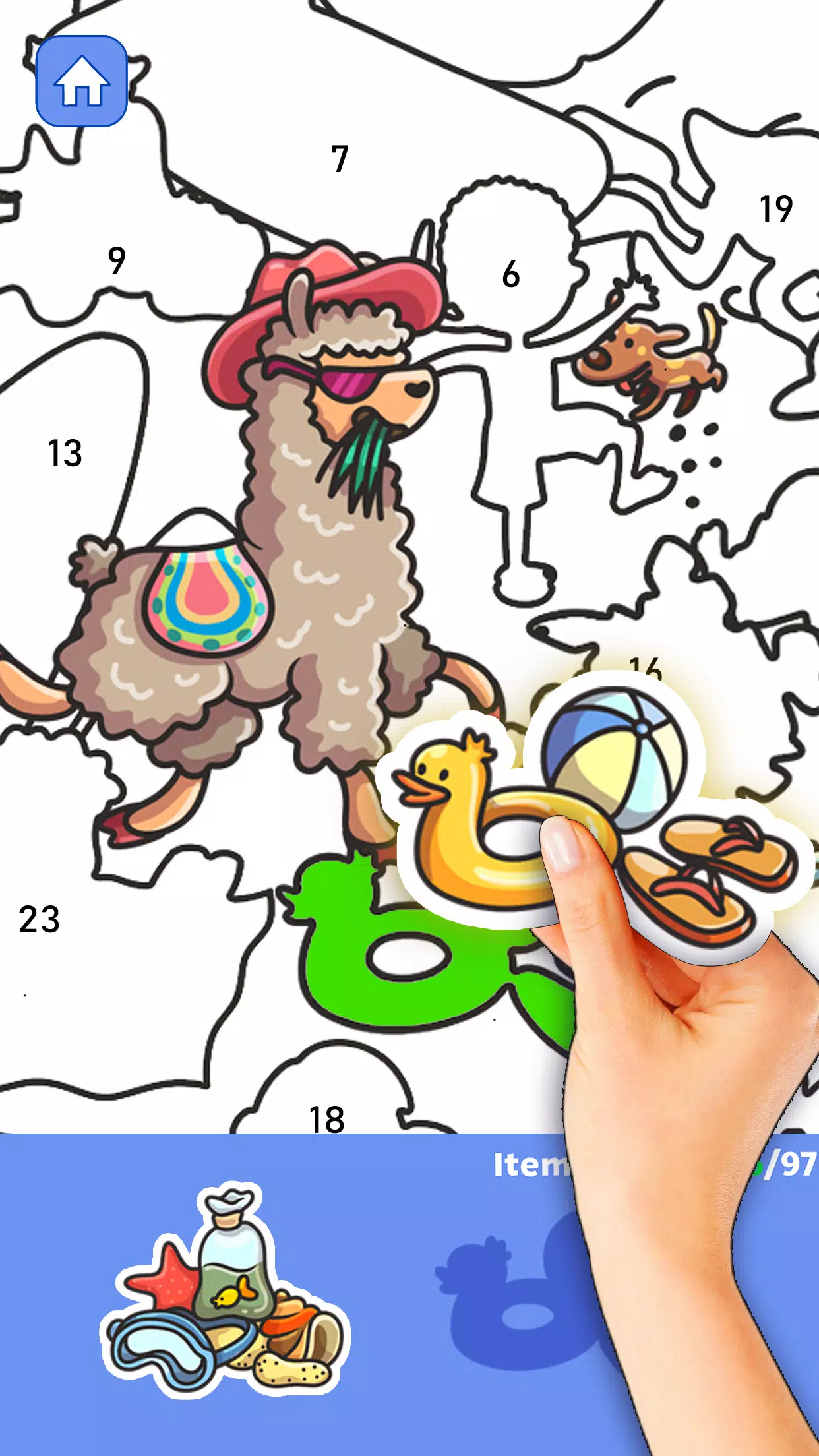 Sticker Book - Art of Puzzle Captura de tela 3