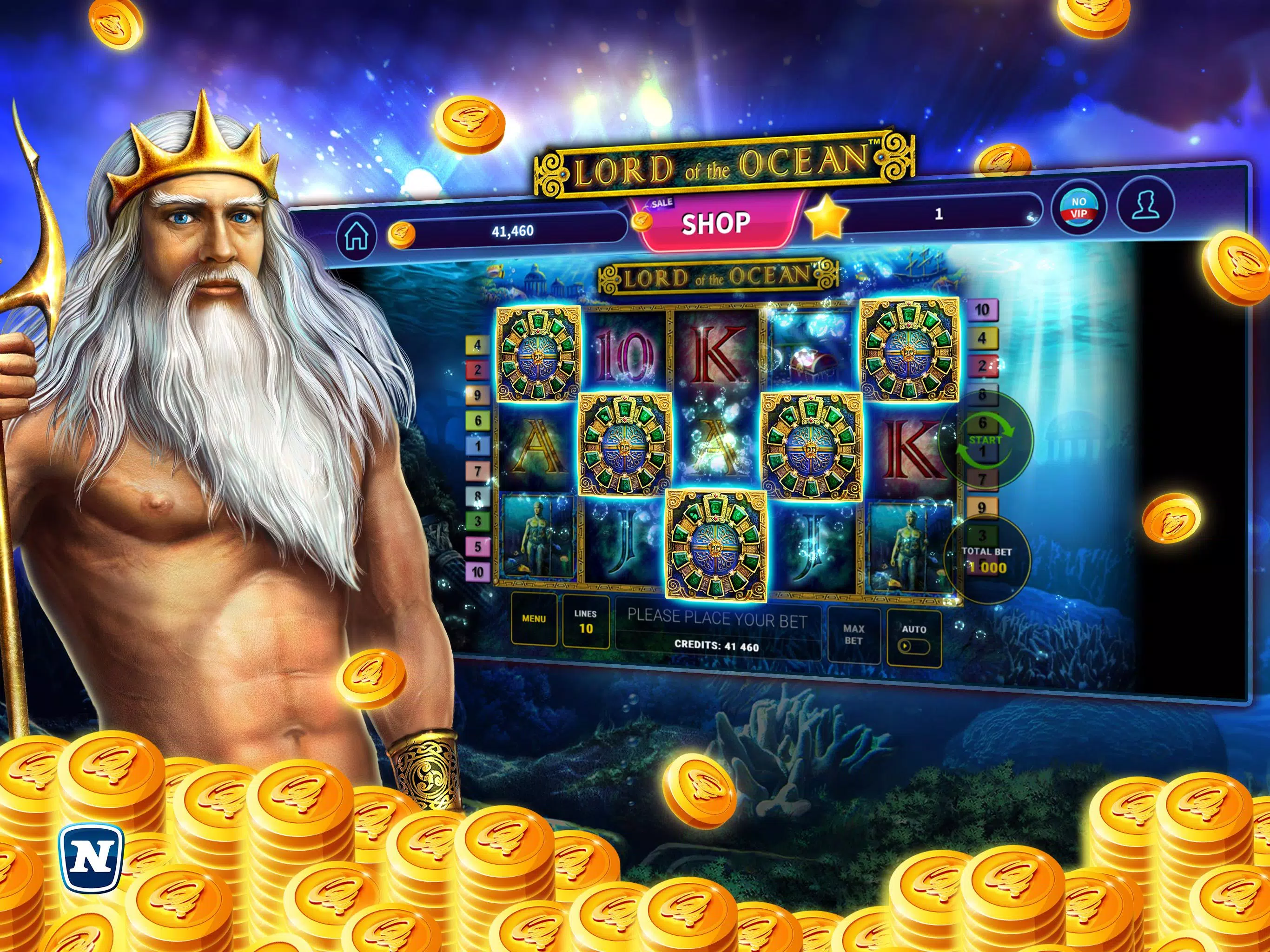 Lord of the Ocean™ Slot Ekran Görüntüsü 4