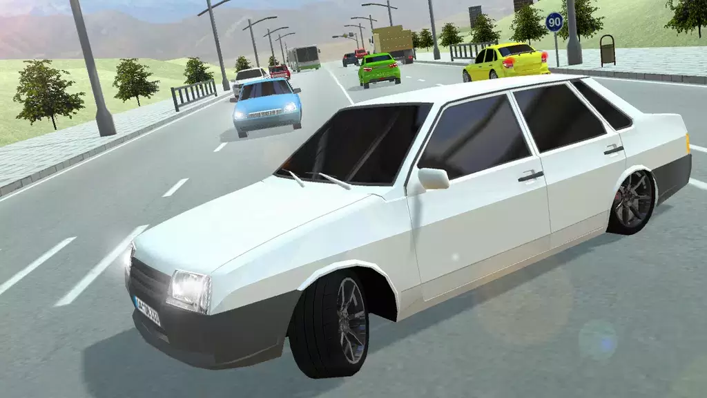 Russian Cars: 99 and 9 in City 스크린샷 3