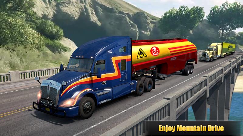 Truck Sim :Modern Tanker Truck স্ক্রিনশট 4