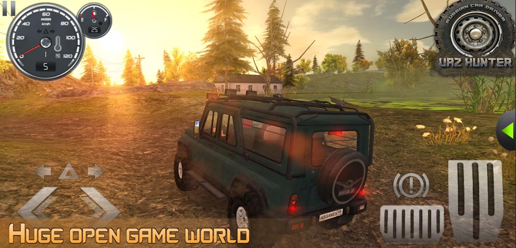 Russian Car Driver UAZ HUNTER Mod スクリーンショット 1