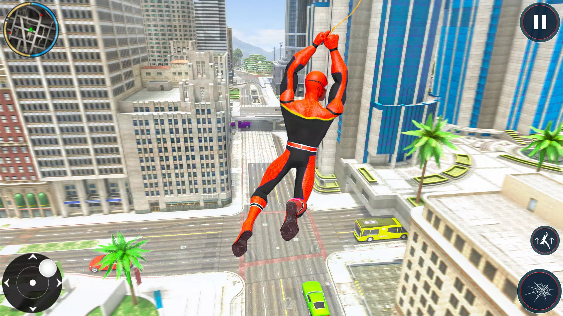 Spider Fighting Man Hero Games Screenshot 1