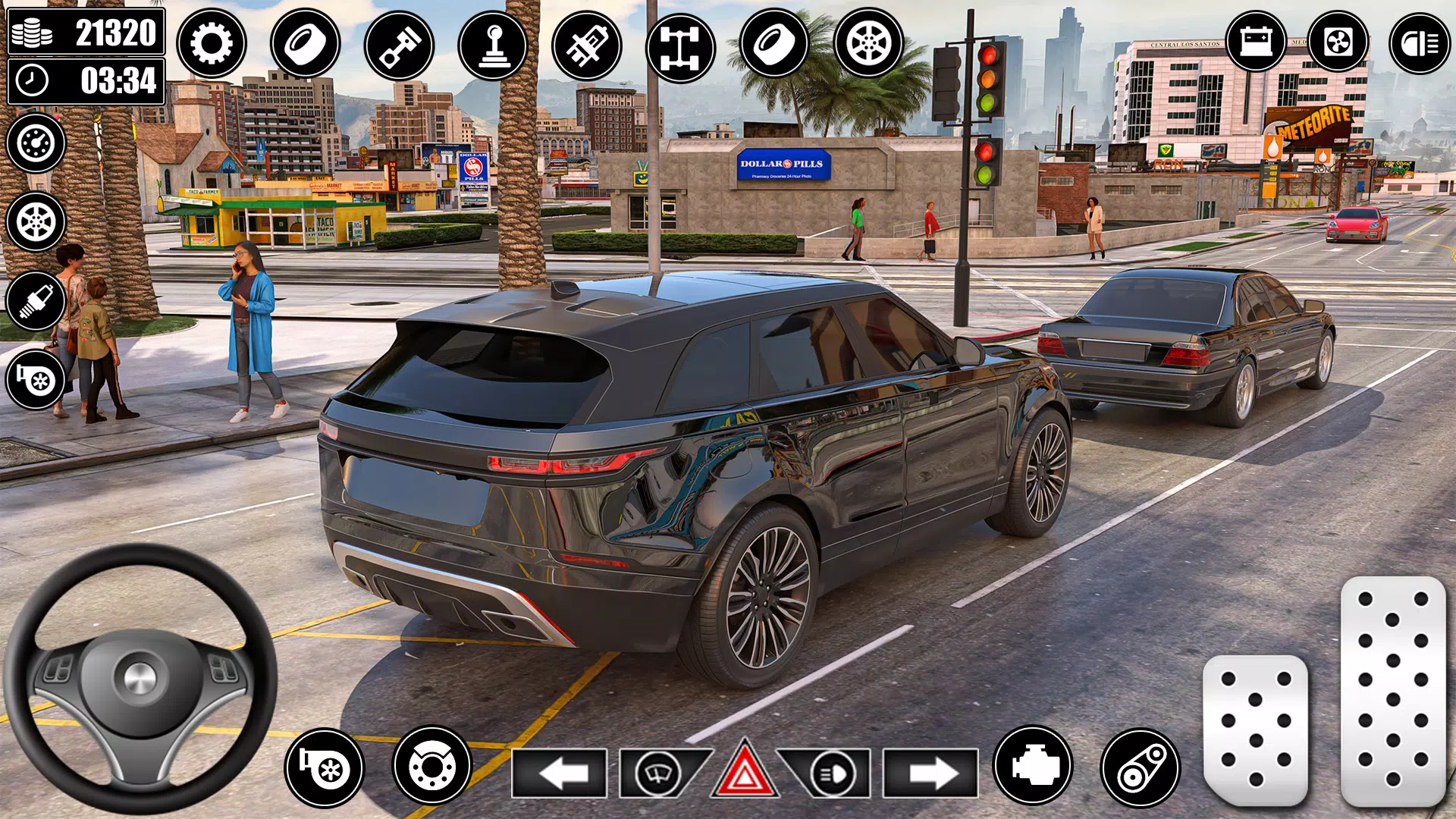 Real Car Driving School Games Captura de tela 2