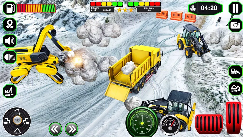 Real Heavy Snow Plow Truck ဖန်သားပြင်ဓာတ်ပုံ 2