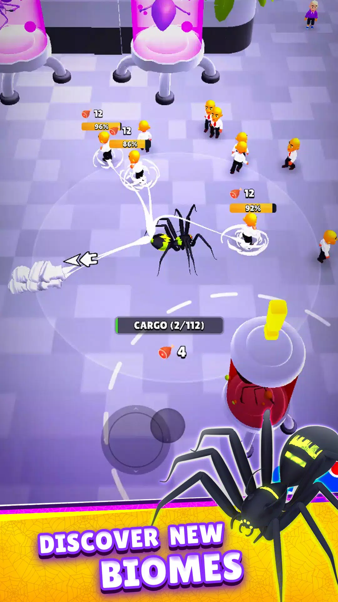 Spider Invasion: RPG Survival! Screenshot 1