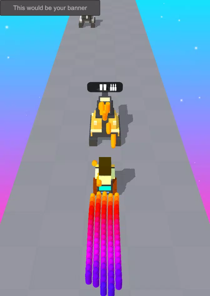 Obby: Bullet Runner Screenshot 1