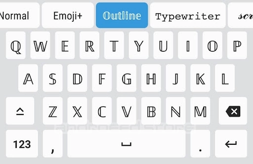 Fonts Font Keyboard for Emoji Symbols & Kaomoji Ekran Görüntüsü 1