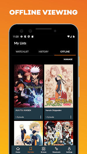 Crunchyroll應用截圖第2張