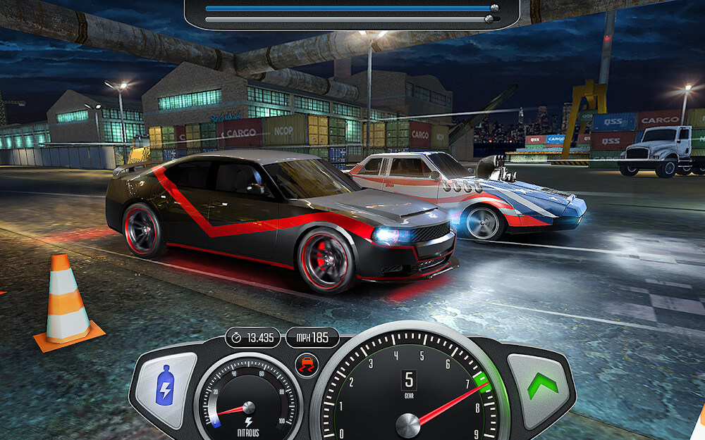 Top Speed: Drag & Fast Racing Mod スクリーンショット 1