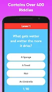 Riddle Quiz With Answers 스크린샷 1