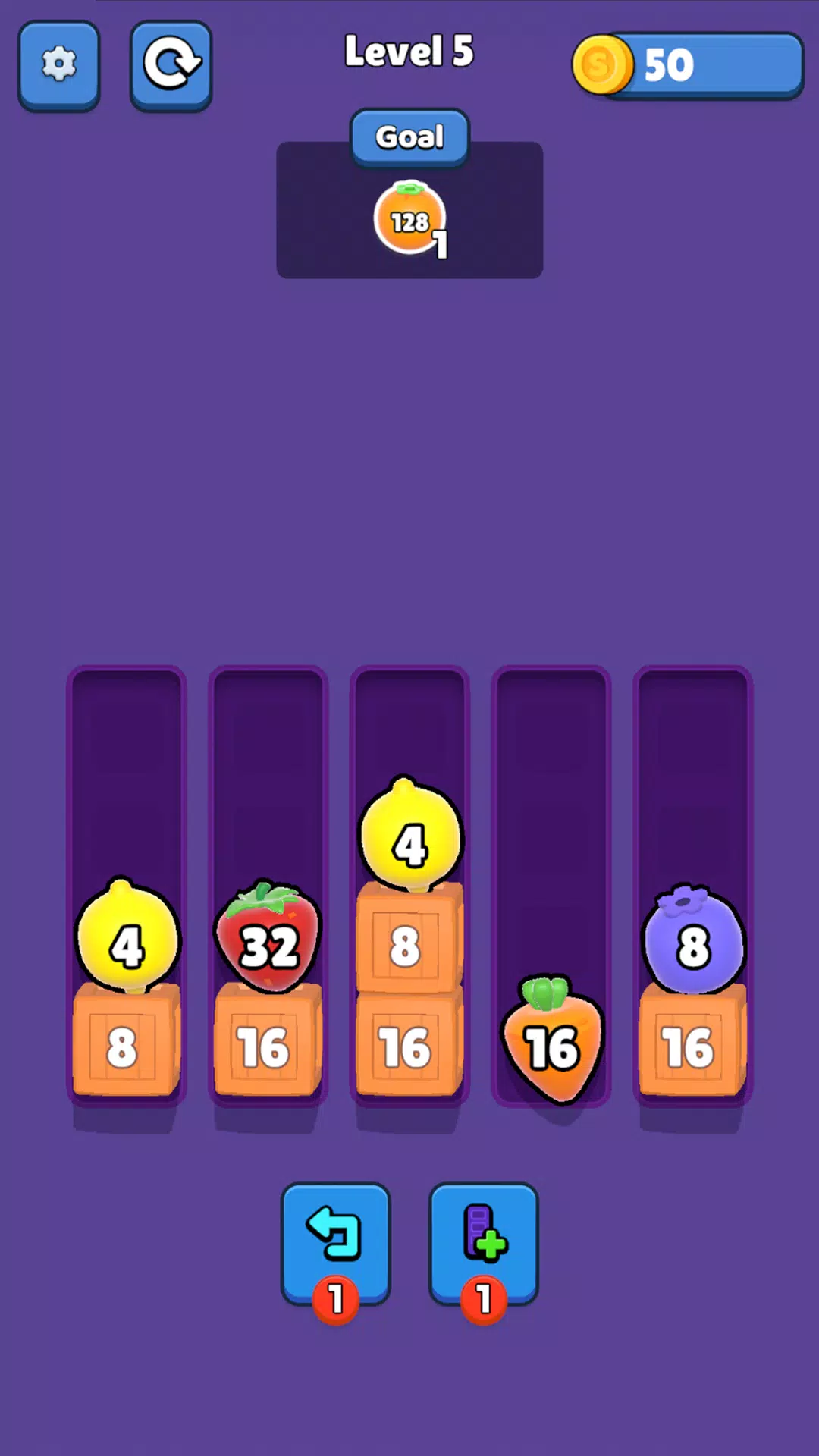 Fruit Sort: Jam Puzzle Captura de pantalla 1