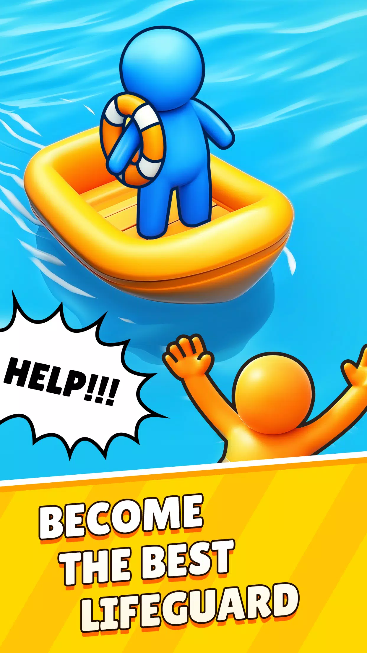 Beach Rescue Rush Скриншот 1