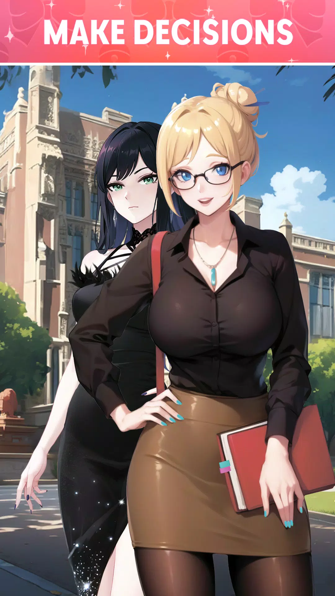 Anime Dating Sim: Steamy Waifu应用截图第2张