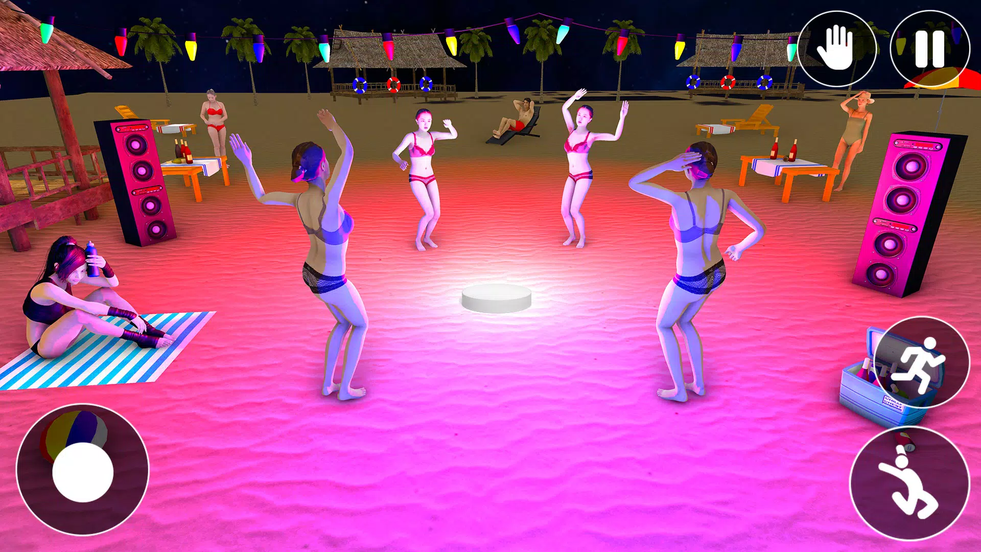 Grand Beach Club Simulator 3D Captura de tela 3