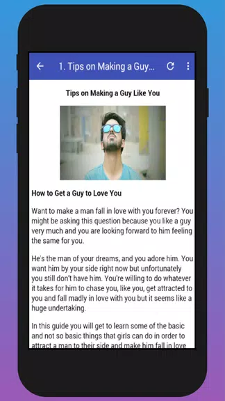 How To Make a Guy Fall in Love With You Captura de tela 2