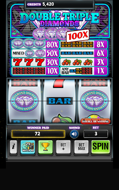 Diamond Deluxe Casino - Free Slot Machines應用截圖第3張