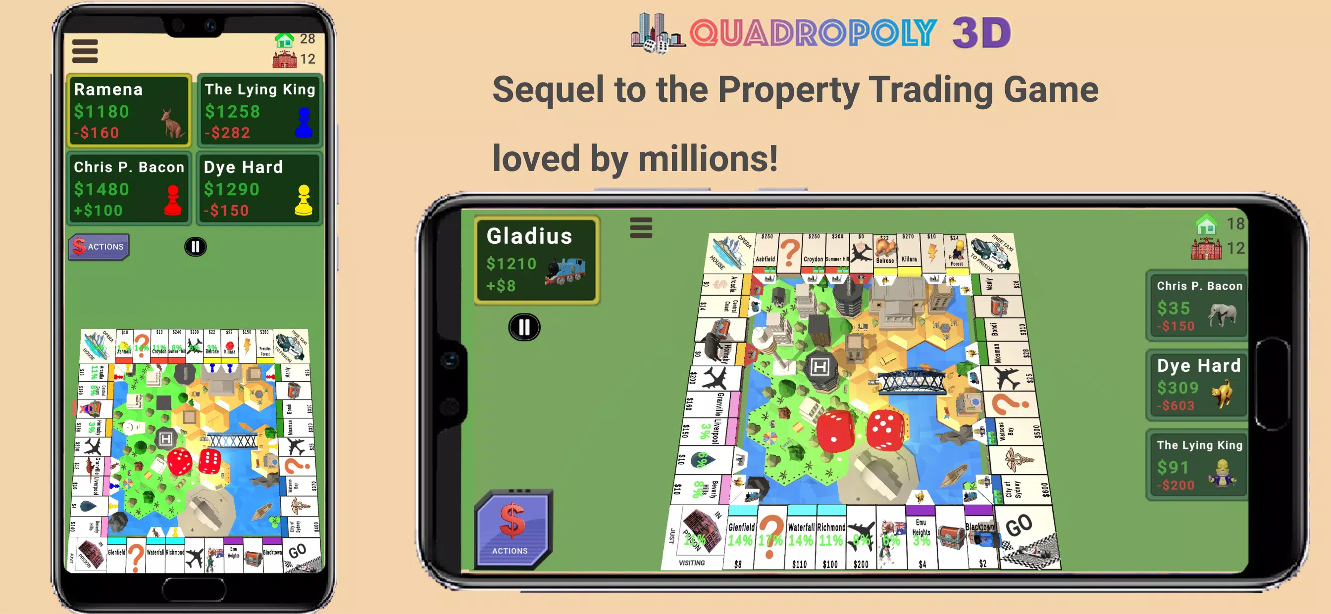 Quadropoly Ảnh chụp màn hình 1