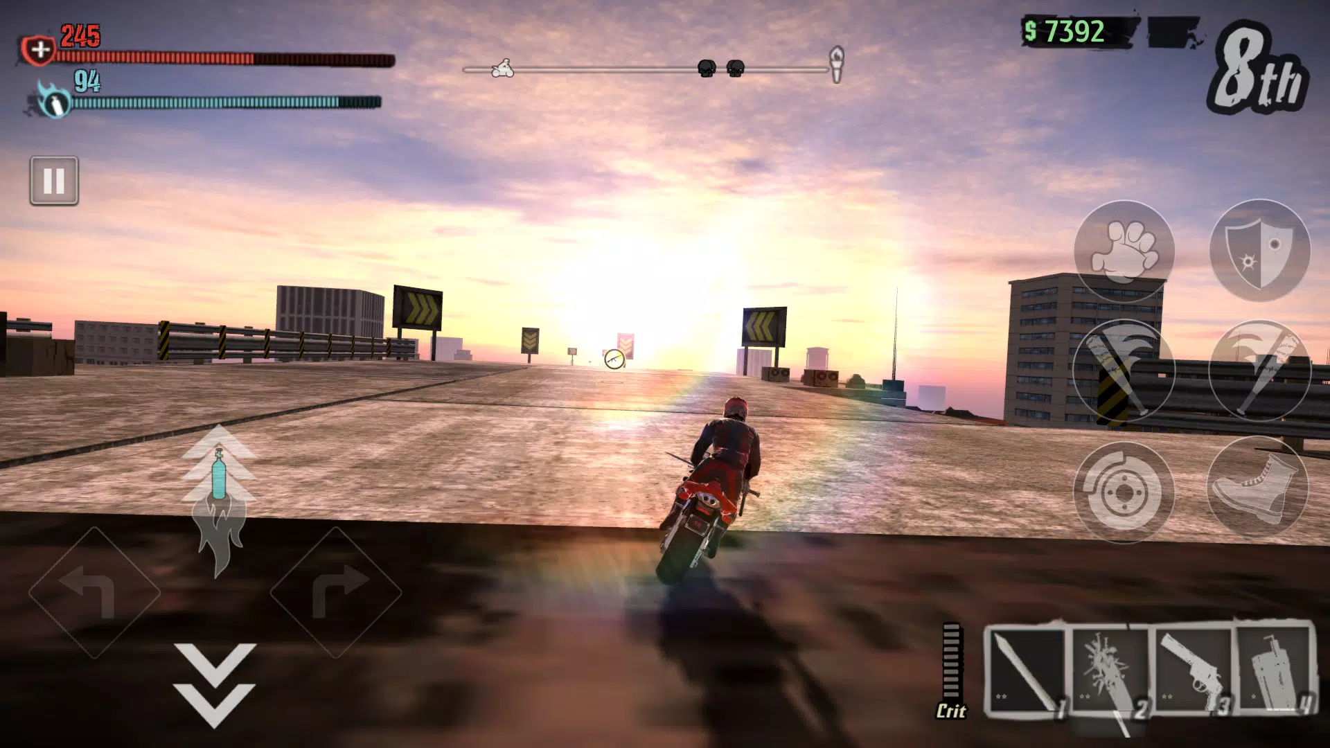 Road Redemption Mobile Ảnh chụp màn hình 3