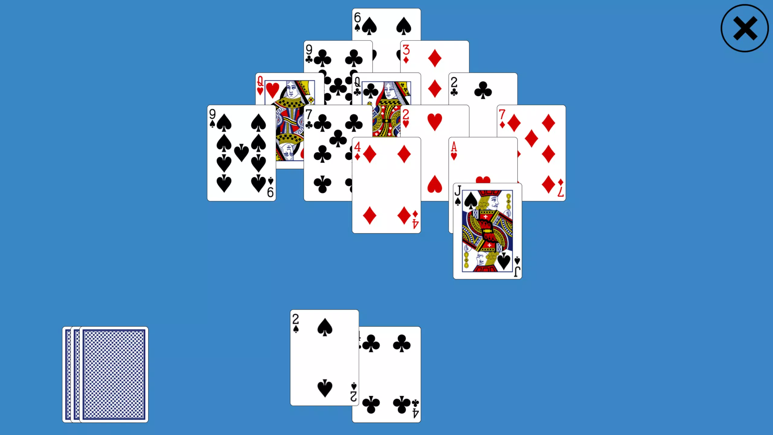 Classic Pyramid Solitaire ဖန်သားပြင်ဓာတ်ပုံ 3