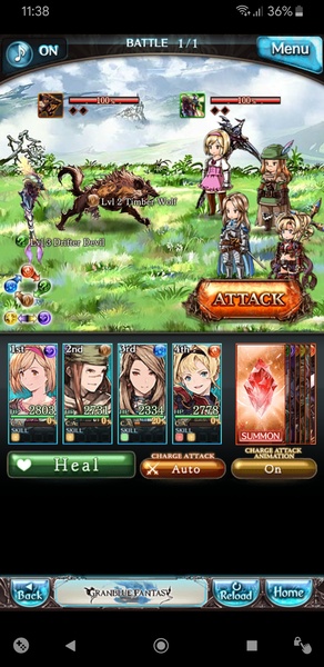 Granblue Fantasy Schermafbeelding 3