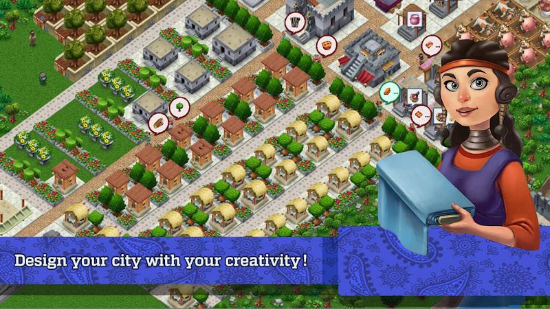 Townscapes: Farm&City Building ภาพหน้าจอ 1