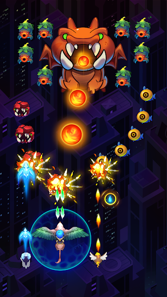 Dragon Wings - Space Shooter Скриншот 3