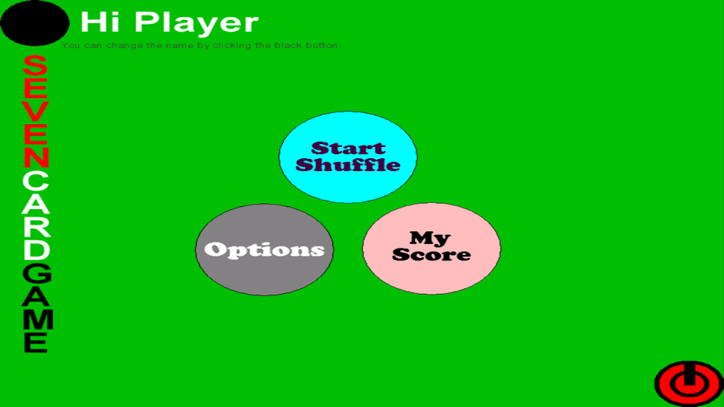 Seven Card Game - Simple and Fun Game Скриншот 1