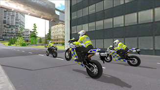 Police Motorbike Simulator 3D Zrzut ekranu 2