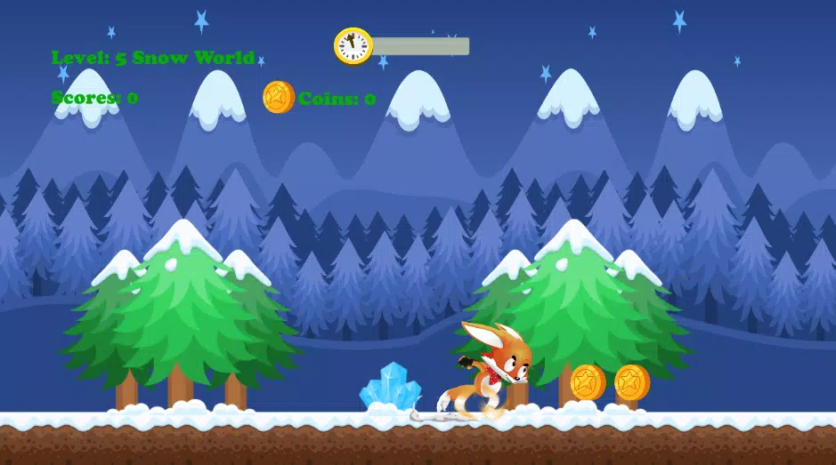 Foxy Endless Runner ภาพหน้าจอ 1