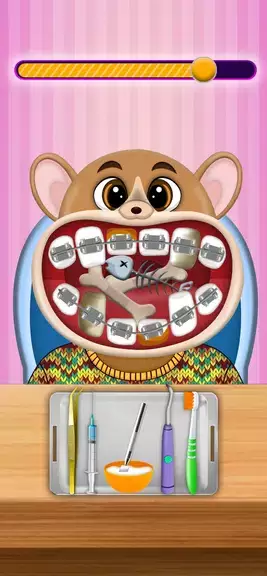 Hippo's Doctor : Dentist Games Captura de tela 1