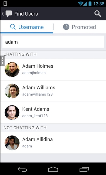 Kik Messenger Screenshot 3