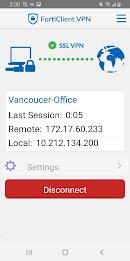 FortiClient VPN Ảnh chụp màn hình 3