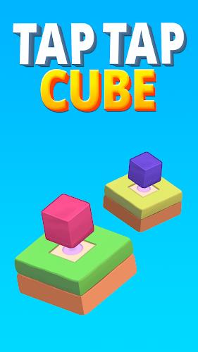 Tap Tap Cube - Idle Clicker Captura de pantalla 1