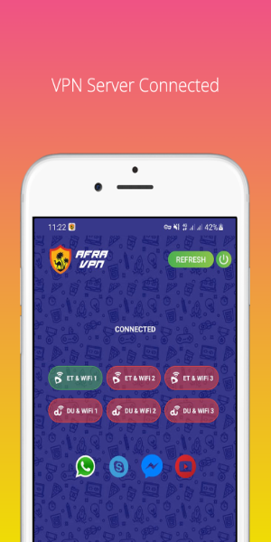 Afra VPN - Fast and Safe スクリーンショット 2