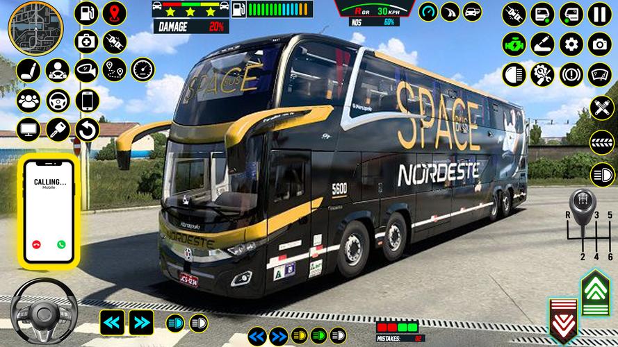 Bus Games 2023 Coach Bus Game ဖန်သားပြင်ဓာတ်ပုံ 1