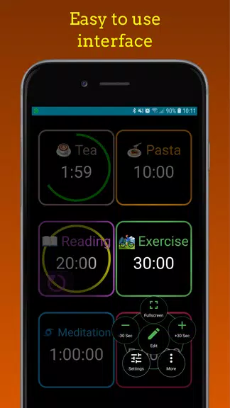 Timer: Multi Timer Captura de tela 3