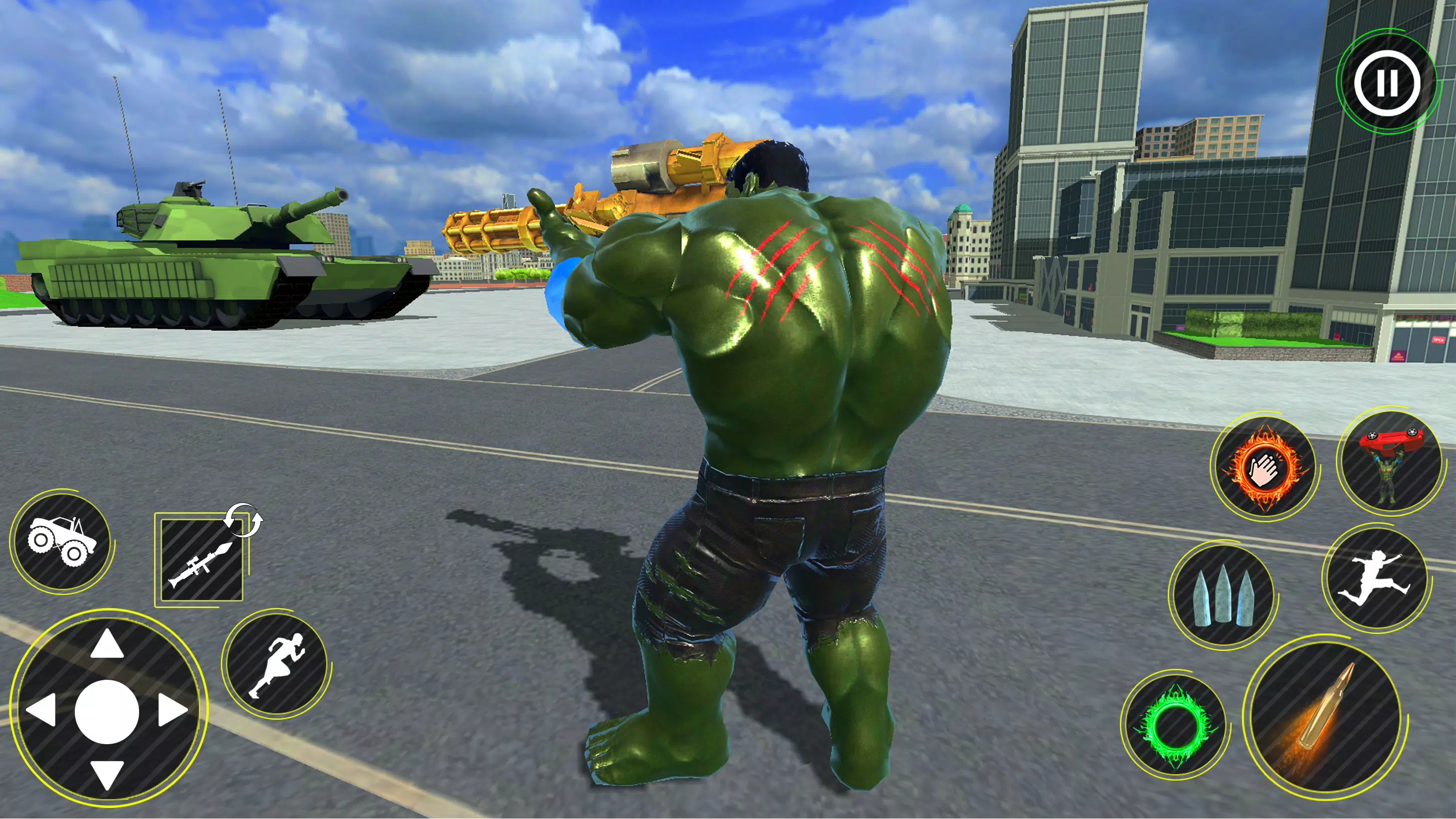 Incredible Monster Hero 3D War Screenshot 3