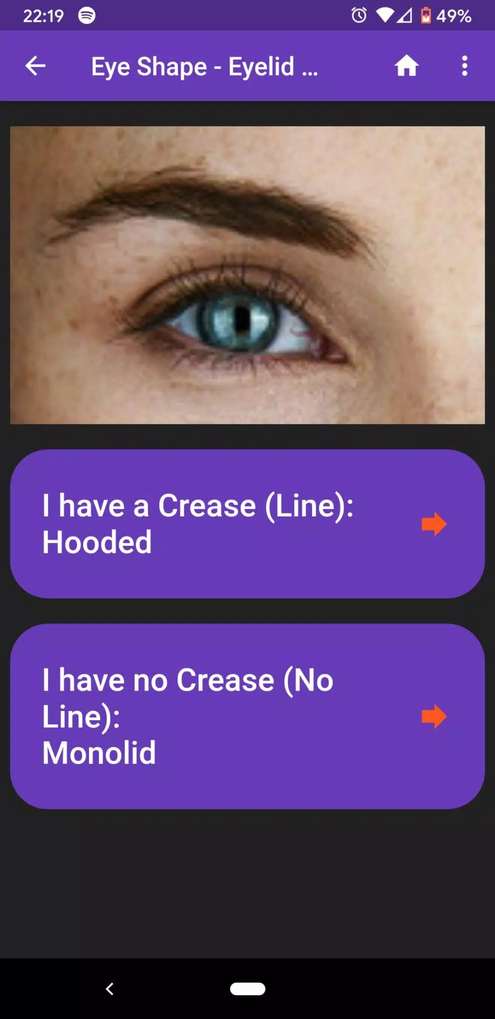 Eye Shape Ekran Görüntüsü 2