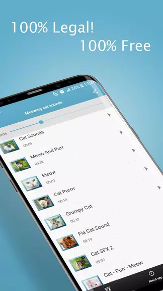 Meowing Cat Sounds Ringtones Screenshot 3