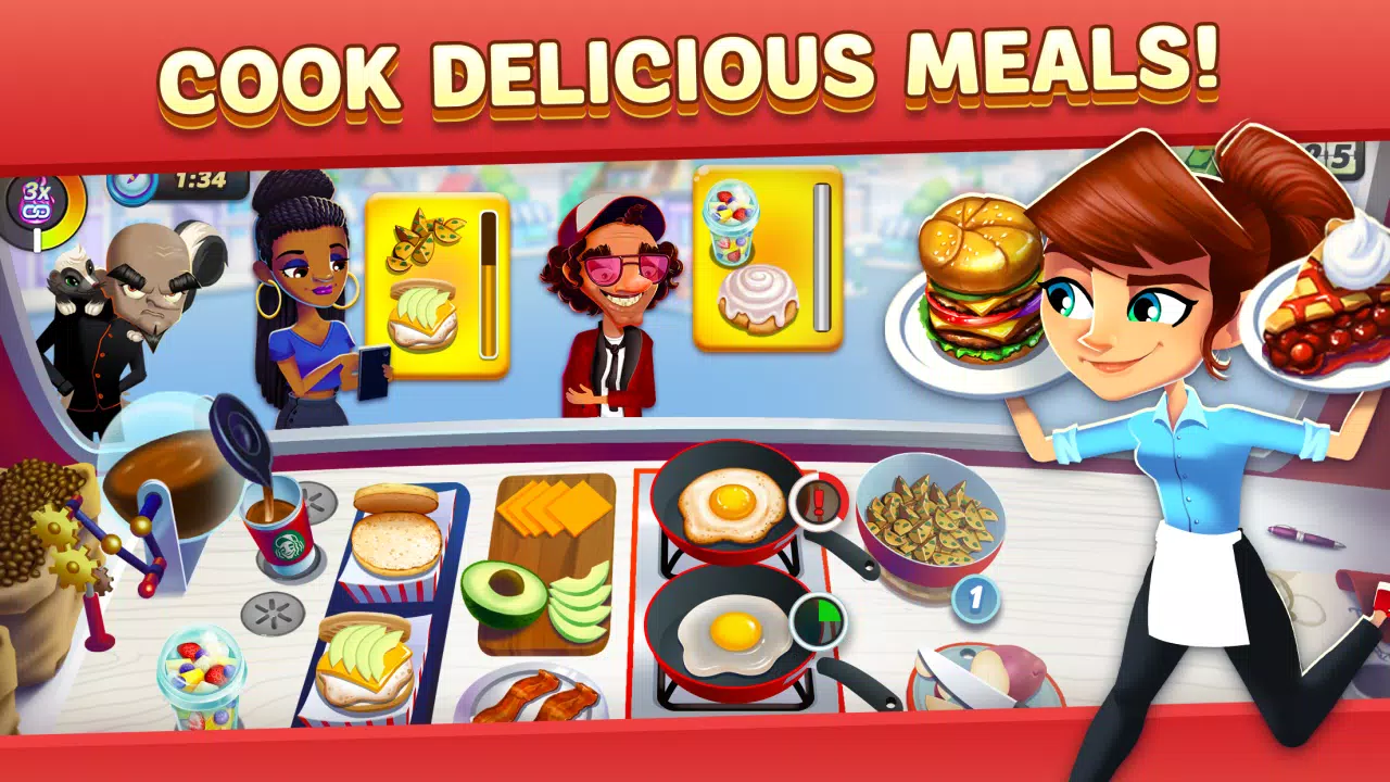 Diner DASH Adventures Screenshot 3