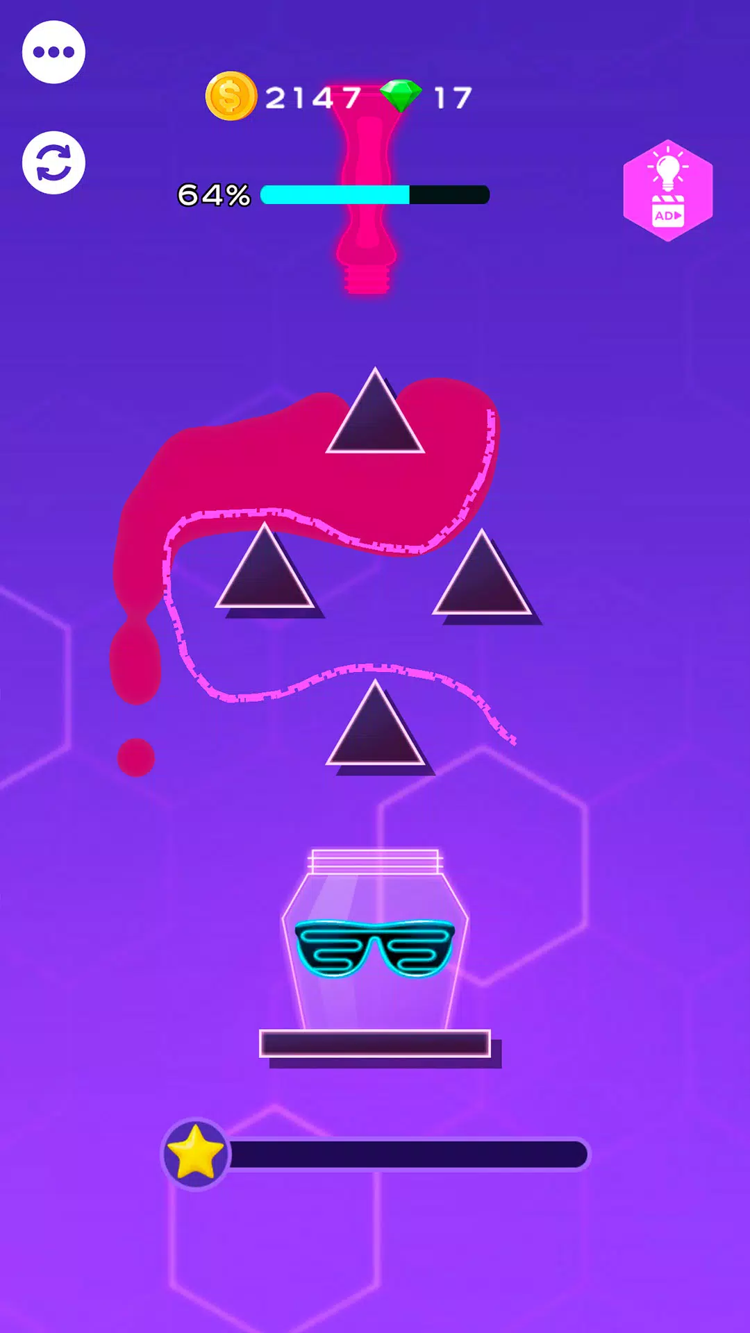 Happy Slime Puzzle Captura de pantalla 2