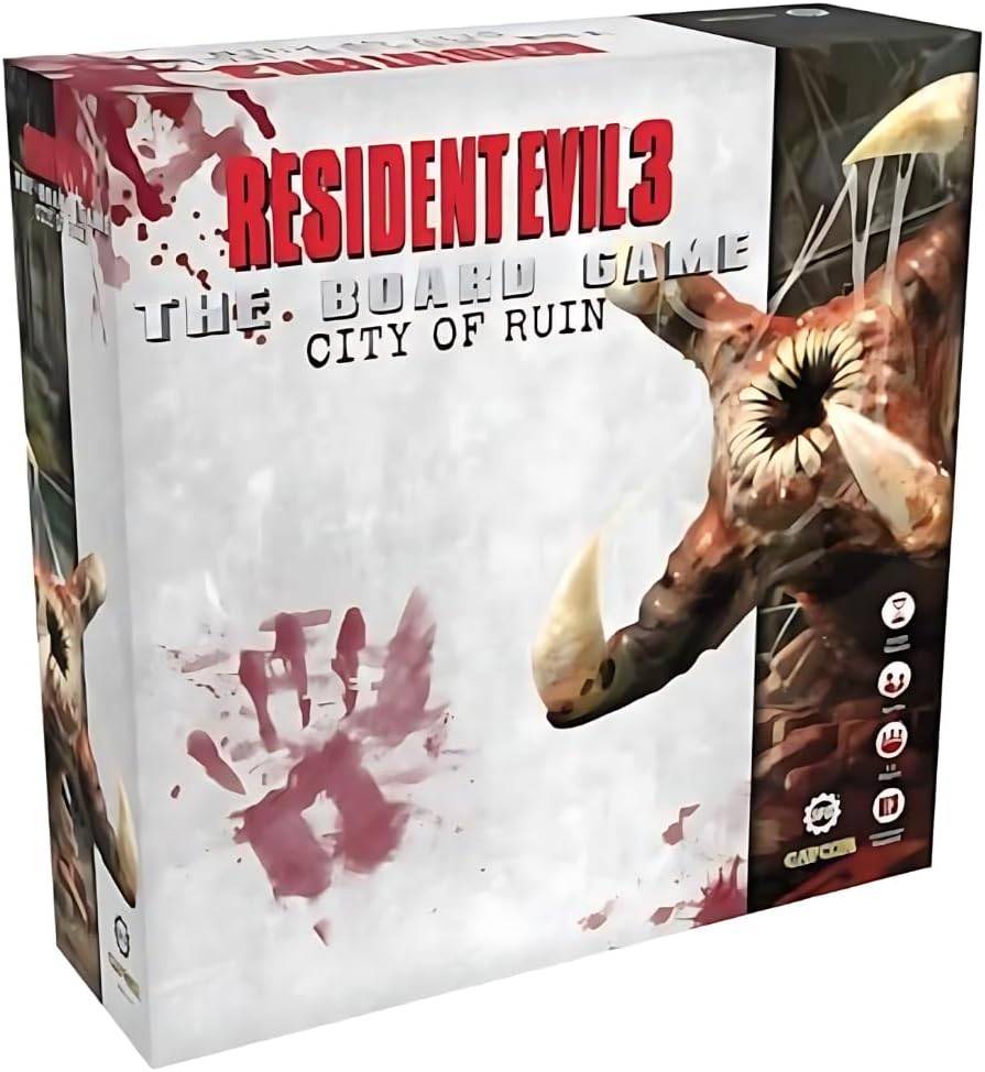 Resident Evil 3 The Board Game: City of Ruin Expansion